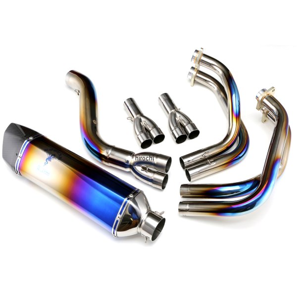 アエラ AELLA アールズギアコラボ リアルスペックマフラー ニンジャ1000SX 車検対応 グラデーション