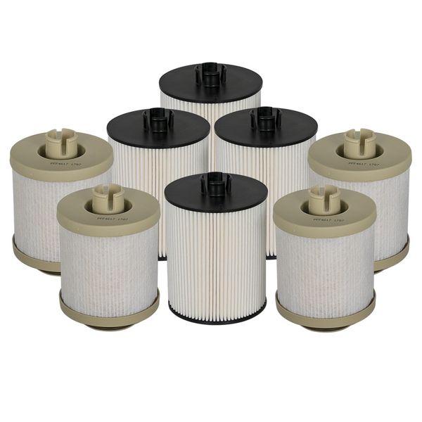 Pro GUARD D2 Fuel Filter 08-10 Ford Diesel Trucks V8 6.4L (td) (4 Pack)