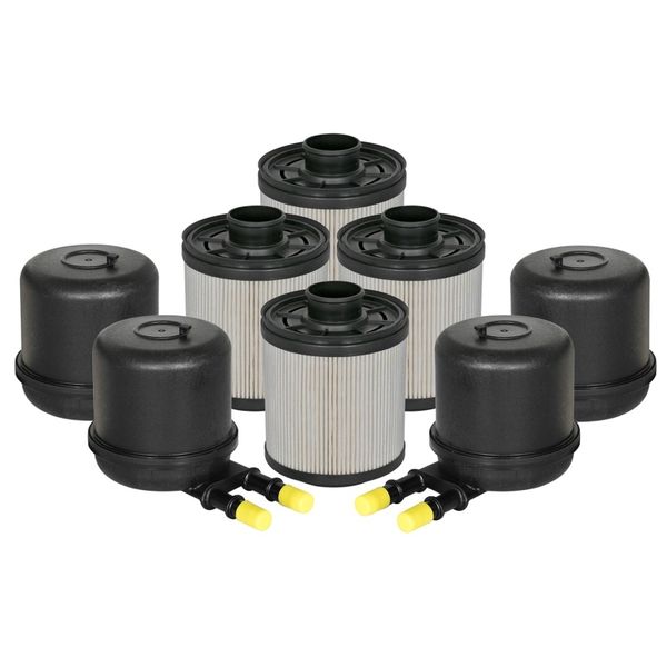 Pro GUARD D2 Fuel Filter 11-17 Ford Diesel Trucks V8 6.7L (td) (4 Pack)