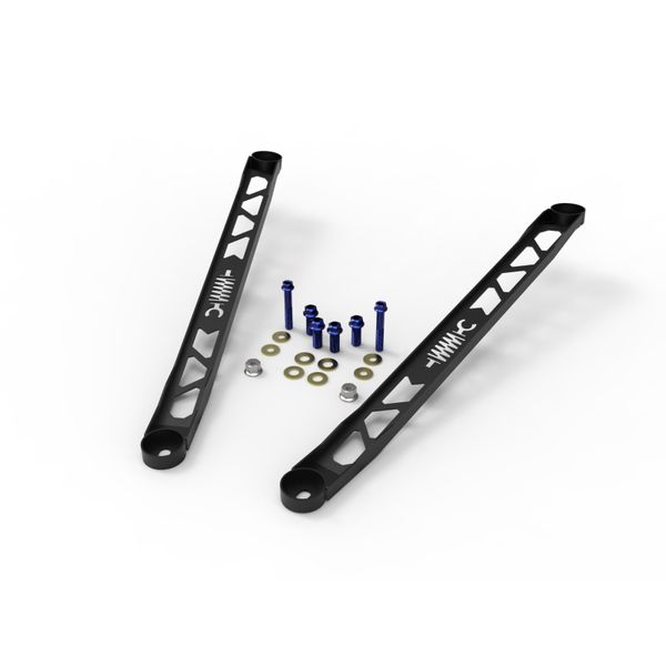 CONTROL 304 Stainless Steel Front Suspension Strut Brace Black - Toyota GR Supra (A90) 20-21