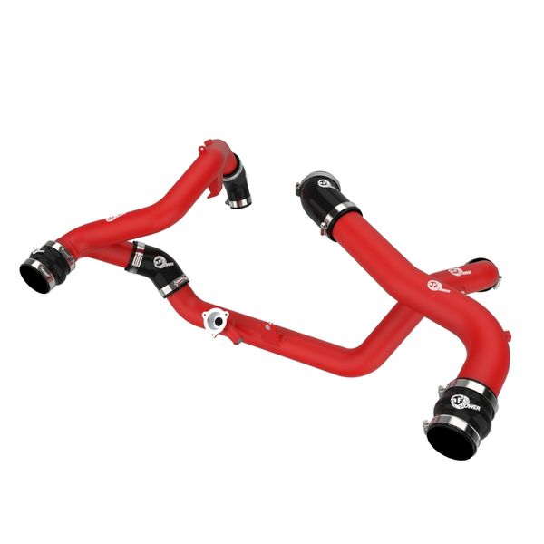 20-23 Ford Explorer ST V6 3.0L (tt) BladeRunner Aluminum Hot and Cold Charge Pipe Kit - Red
