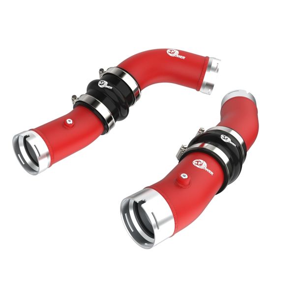 2024+ Toyota Tacoma BladeRunner 2.5in & 3in Aluminum Hot & Cold Charge Pipe Kit - Red