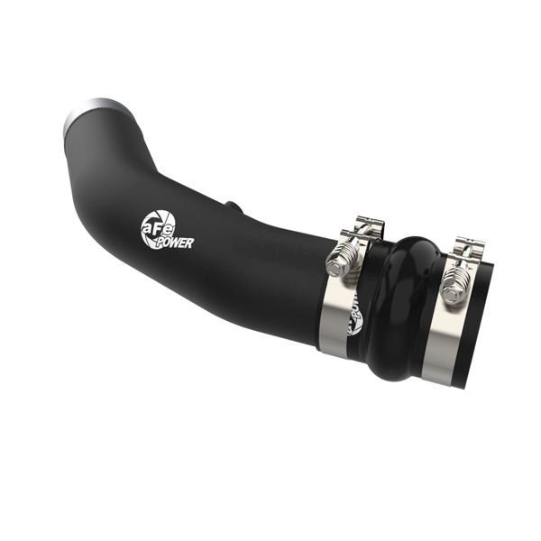 23-24 Ford Diesel Trucks V8-6.7L (td) BladeRunner 3in. Aluminum Hot Charge Pipe - Black