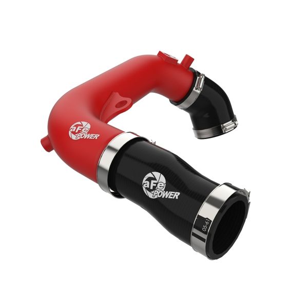 2024+ Jeep Wrangler JL L4-2.0L (t) BladeRunner 2-1/2in Aluminum Hot Charge Pipe - Red