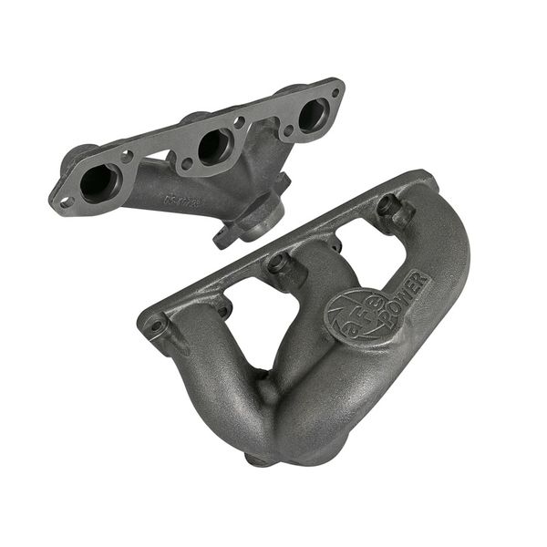 BladeRunner Ported Ductile Iron Exhaust Manifold 07-11 Jeep Wrangler (JK) V6-3.8L