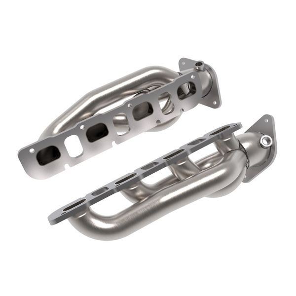 Power Twisted Steel 304SS Shorty Header 2021 Ram 1500 TRX V8-6.2L (uncoated)