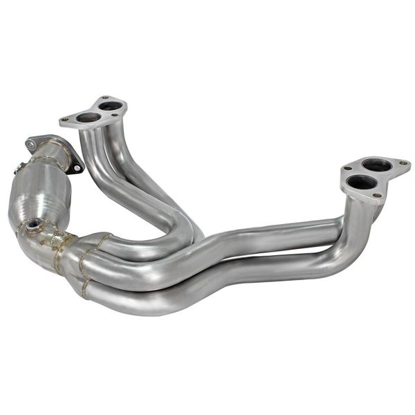 12-17 Toyota 86 / FRS / BRZ Twisted Steel 304 Stainless Steel Long Tube Header w/ Cat