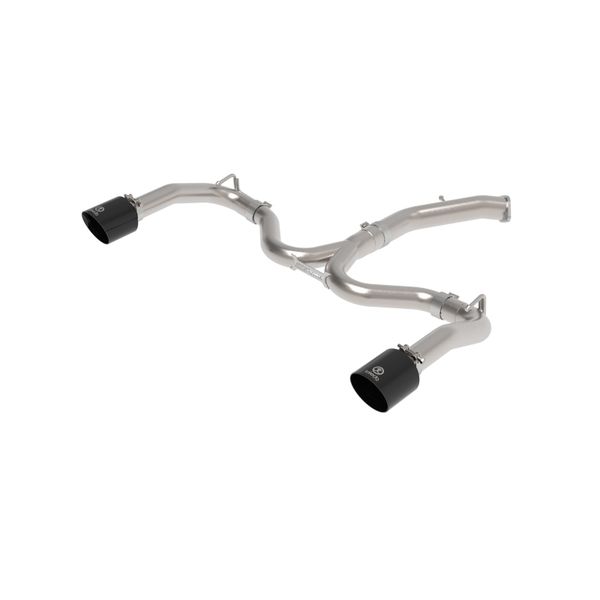 20-21 Kia Forte GT 1.6L 3in-2.5in 304 Stainless Steel Axle-Back Exhaust w/ Black Tips