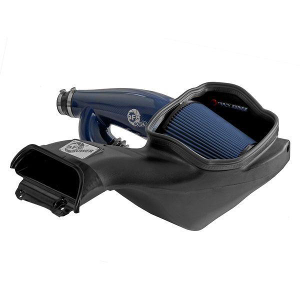 17-24 Ford F-150 Track Series Blue Kevlar Carbon Fiber C/A Intake System w/Black Pro 5R Filter
