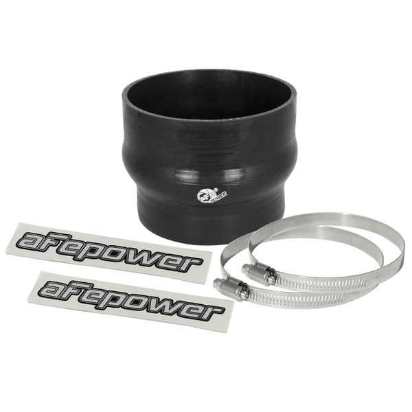 Magnum FORCE CAI Silicone Coupling Kit (4in. ID to 3.5in. ID) 2.75in L Straight Reducer - Black