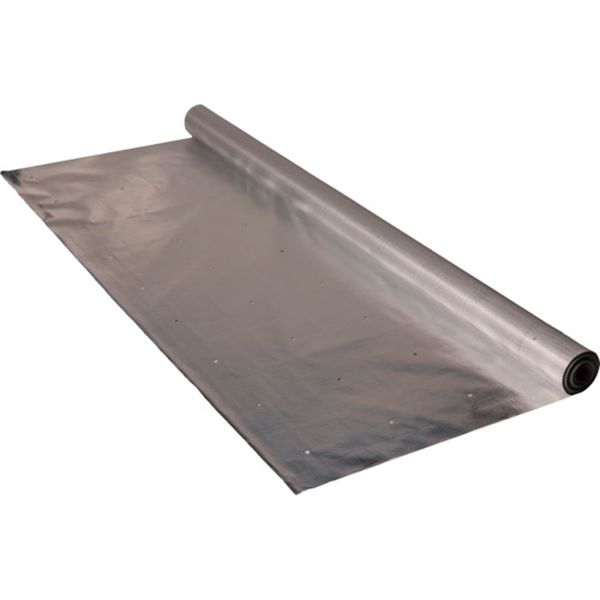 AHC1850  ターピー 強力アルミ反射クロス(有孔) アルミ/ナチュラル 1.8m×50m