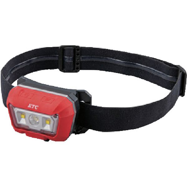 LEDハンドライト 充電式LEDヘッドライト 明るさ400lm 奥行46×高さ47.5mm