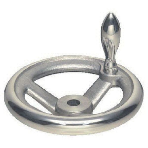 805-4297  アルミ朝顔型ハンドル車 ハンドル径280mm