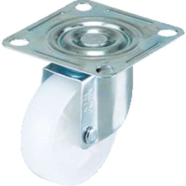 エアーキャスター（自在車）　７５ｍｍ　ナイロン車