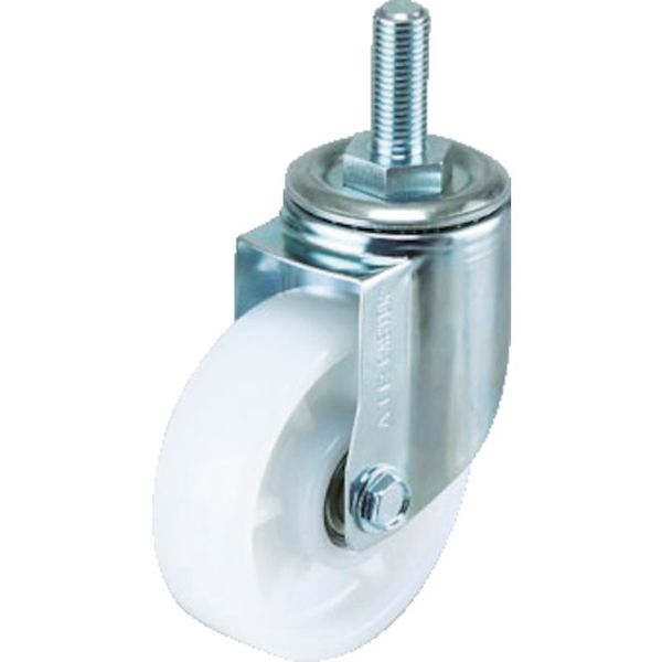 エアーキャスターねじ込みタイプ（自在）１００ｍｍ　ナイロン（Ｂ入）車