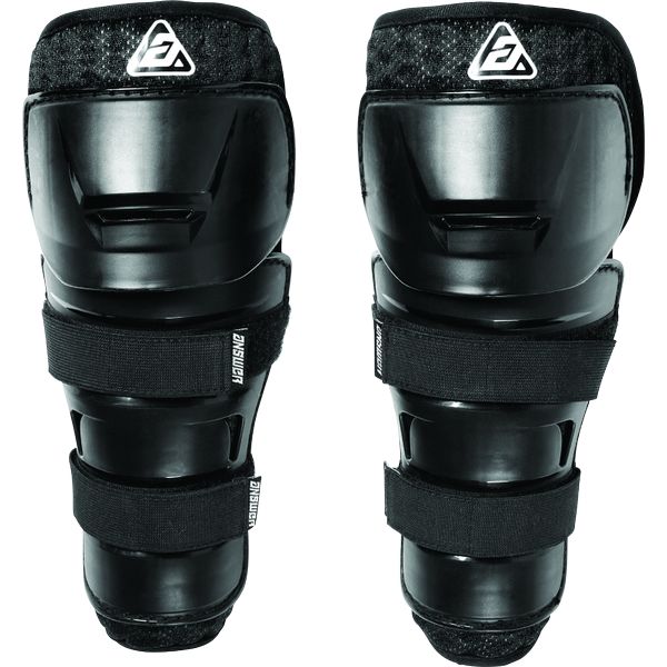 Answer Peewee Knee Guard Black