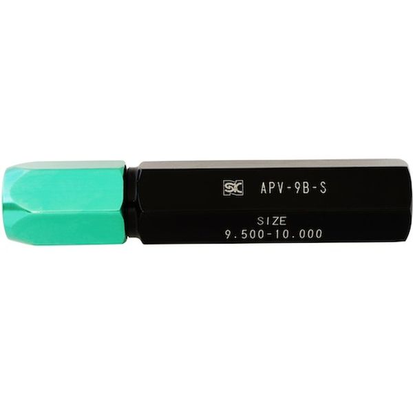APV9BS 236-7289  片口アルミピンバイス 使用サイズ(mm)9.50～10.00