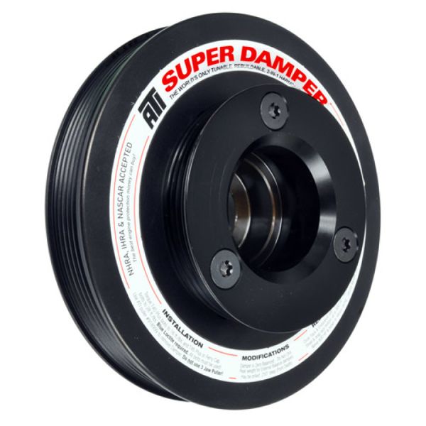Damper - 6.78in - Alum - 4 & 6 Grv - Honda H22 - Street - 4 Percent & 9 Percent OD Sizes