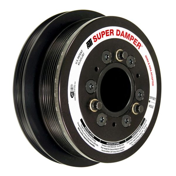 Damper - 6.78in - Alum - 6/4 Grv - 10 Per UD - LS3 Camaro - 10-15 - Gen 3 Vortec Truck - LS