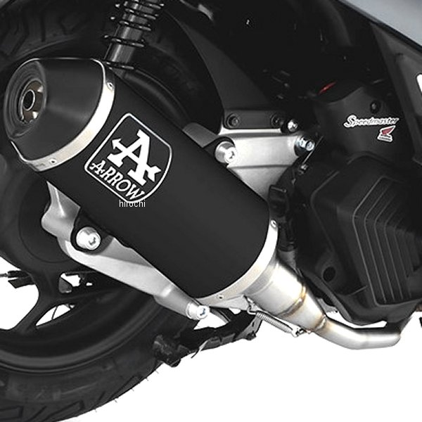 フルエキゾースト URBAN 21年 PCX160 アルミダーク/ステンダークエンド