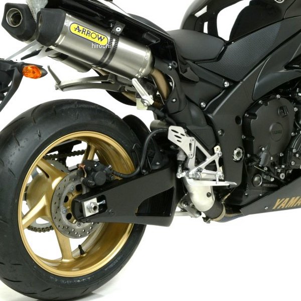 スリップオンマフラー THUNDER デュアル 07年-08年 YZF-R1 アルミ/カーボンエンド