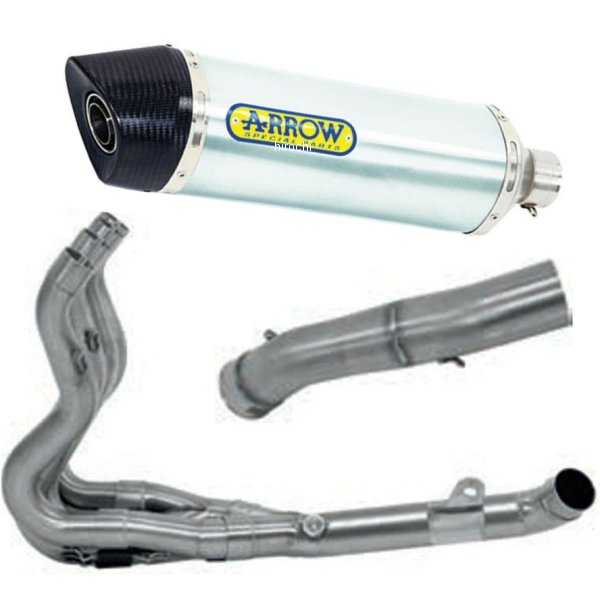 フルエキゾースト STREET THUNDER 11年-18年 GSX-R750 アルミ/カーボンエンド