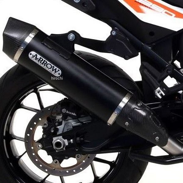 フルエキゾースト RACE TECH 15年-20年 KTM 1290スーパーアドベンチャー アルミダーク/カーボンエンド