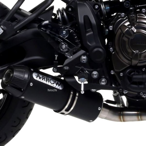 フルエキゾースト JET RACE ローマウント 16年-20年 XSR700 ニクロムダーク/カーボンエンド