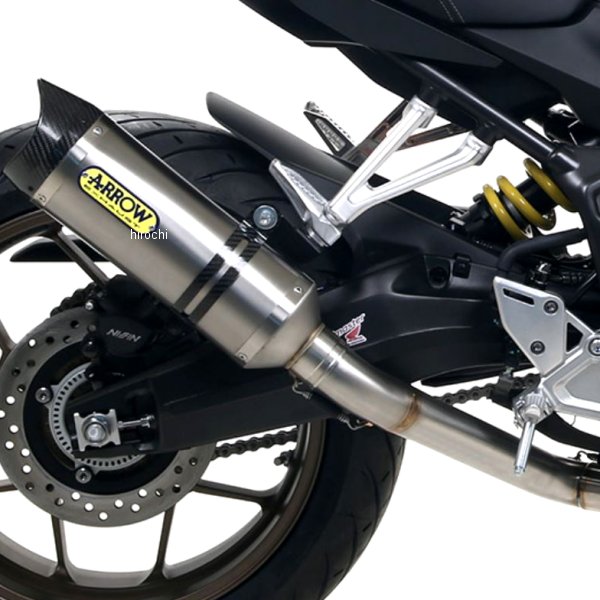 フルエキゾースト THUNDER 触媒有り 19年-21年 CBR650R チタン/カーボンエンド