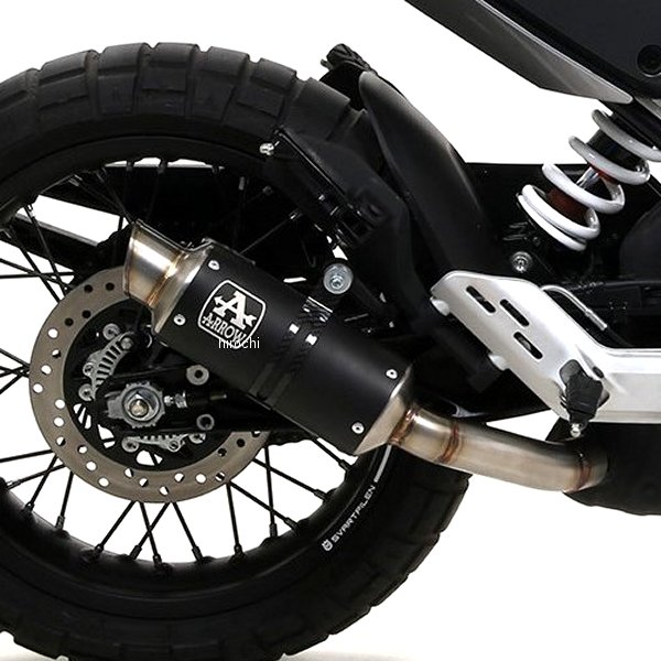 スリップオンマフラー GP2 20年 ハスクバーナ Svartpilen401 ニクロムダーク/ステンレスエンド