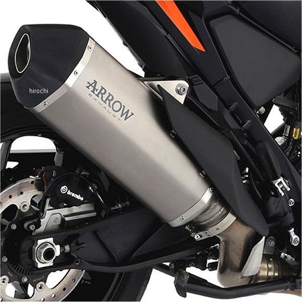 スリップオンマフラー Sonora 21年-22年 1290スーパーアドベンチャーS チタン/カーボンエンド