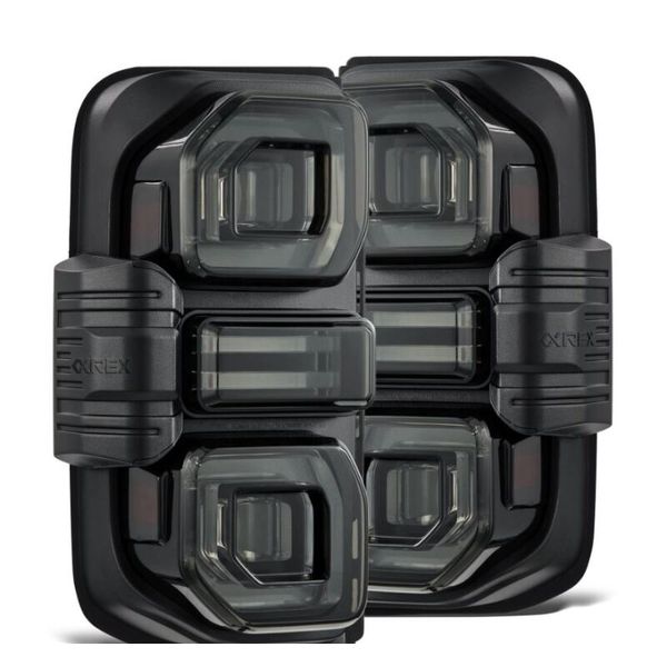 21-24 Ford Bronco NOVA LED Tail Lights - Alpha-Black