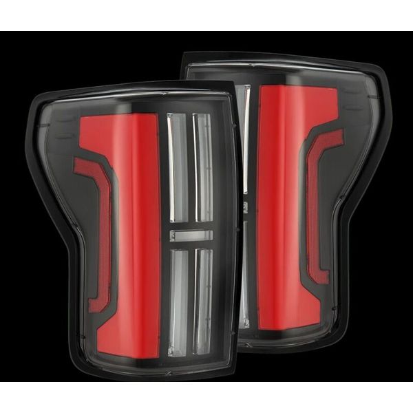 07-13 Toyota Tundra Nova-Series LED Tail Lights - Black Red
