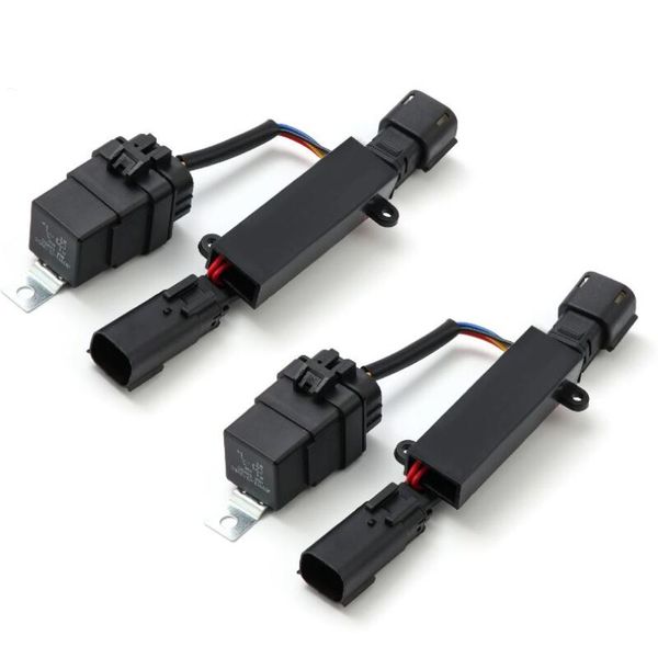 16-18 GMC Sierra Stock LED Headlights to  Projector Headlight Converters