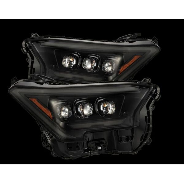 2024 Toyota Tacoma NOVA-Series Projector Headlights (Pair) - Alpha-Black w/Activation Light