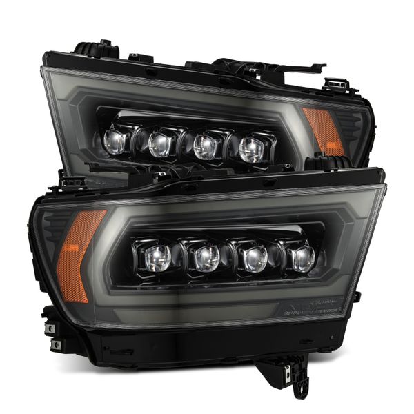 19-23 Dodge Ram 1500 (No Clsc/Ltd/TRX) NOVA-Series LED Proj HL Alpha-Black (Converter Req.)