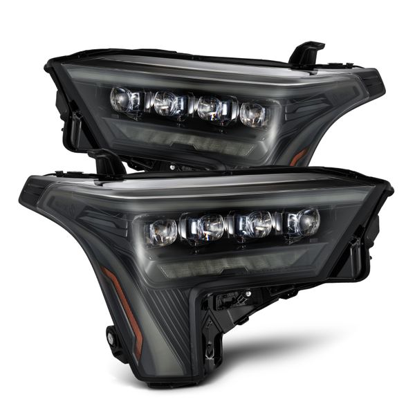 22-23 Toyota Tundra NOVA-Series Headlights Alpha-Blk w/White DRL - Req 810029 OR 810030