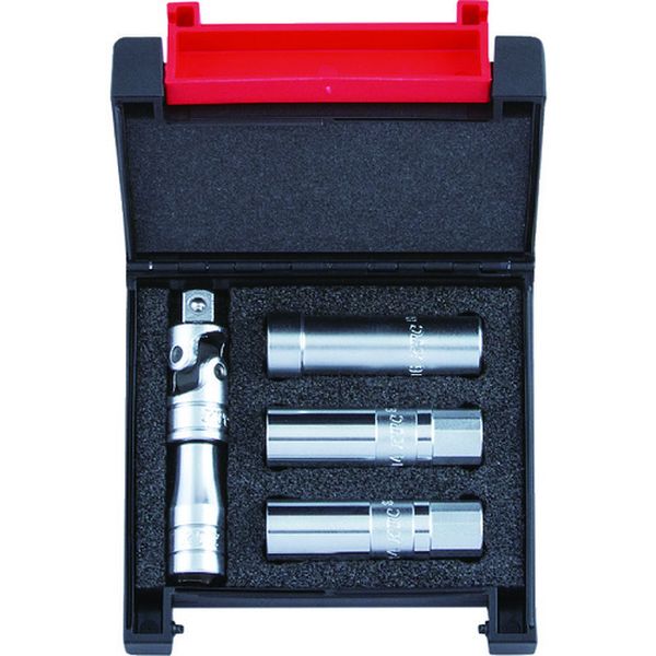 エンジン整備用レンチ 9.5sq.スパークプラグレンチセット 5点セット