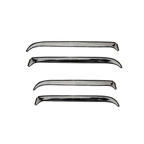 73-91 Chevy CK Ventshade Front & Rear Window Deflectors 4pc - Stainless