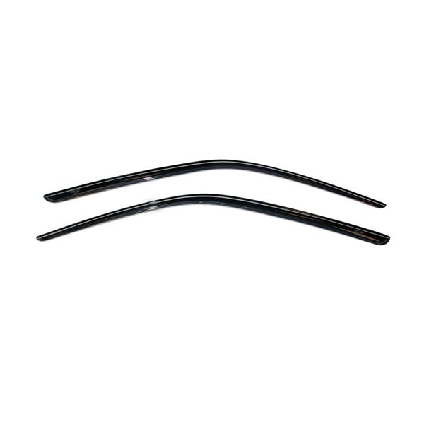 08-18 Dodge Challenger Ventvisor Outside Mount Window Deflectors 2pc - Smoke