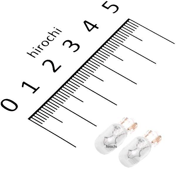 ノーマルバルブ 12V3W メーター球 (クリア) (2個入り)