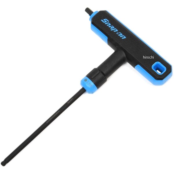 ボール 6角 T型 レンチセット ソフト グリップ ブルーハンドル サイズ5mm