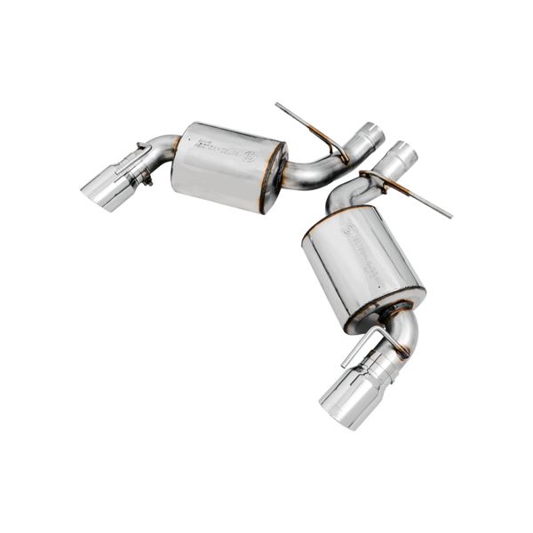 16-18 Chevrolet Camaro SS Axle-back Exhaust - Touring Edition (Chrome Silver Tips)