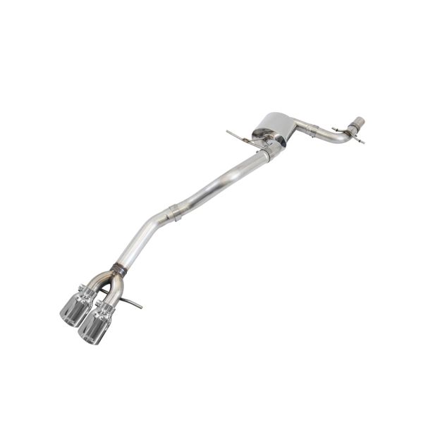 Mk6 GLI 2.0T - Mk6 Jetta 1.8T Track Edition Exhaust - Polished Silver Tips