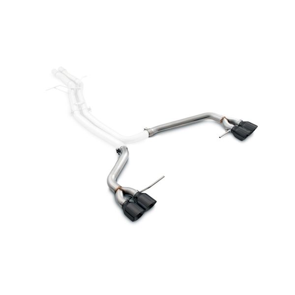 Porsche Macan Track Edition Exhaust System - Diamond Black 102mm Tips