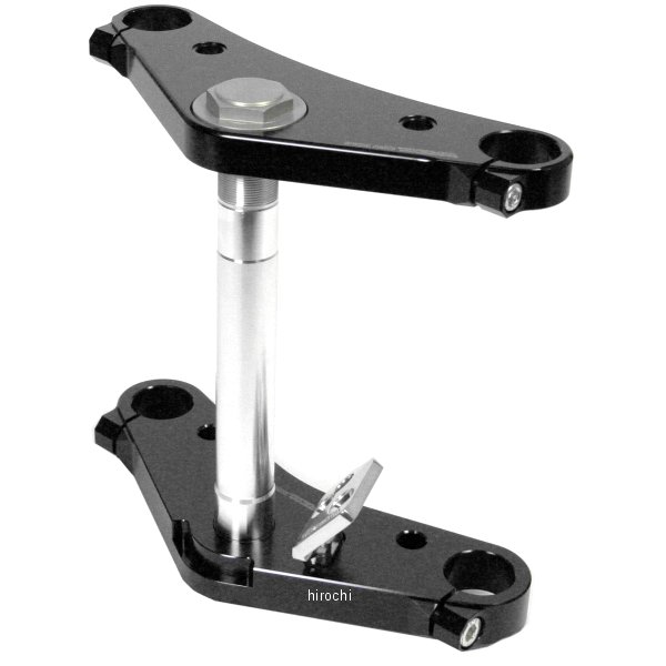 トップブリッジ&ステムセット (40mmオフセット/174mmピッチ) ブラック