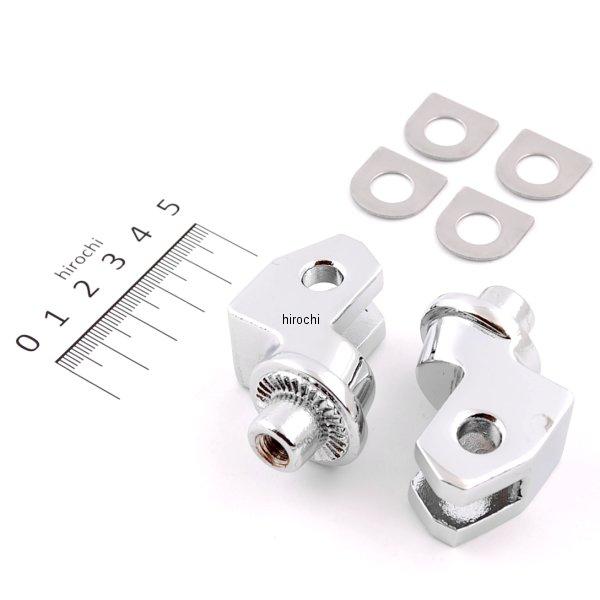 フットペグ 取付金具 スプライン 左右ペア フロント ヤマハ