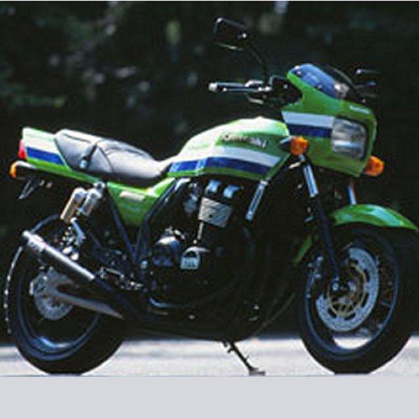 ONE-PIECE BLACK フルエキゾースト 94年-97年 ZRX400 スチール