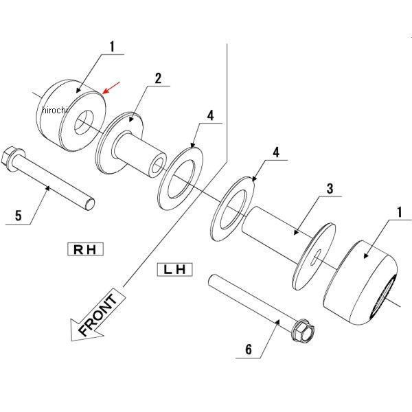 パッドブラック MFR 30MMXM12