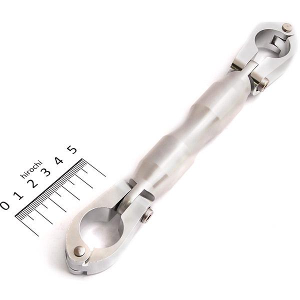 ハンドルブレースキット セパレートハンドル シルバー　モンキー